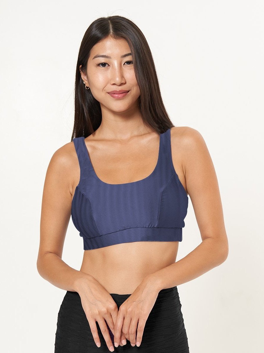 Double Scoop Bra Top - Midnight Zap Pattern