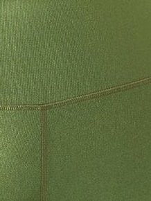 Hi-Rise Square Pocket Leggings - Chive Rib Pattern