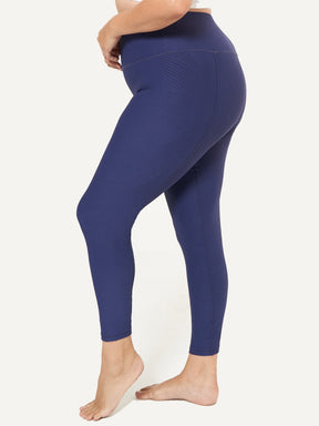 HI-Rise Leggings - Eclipse Ridges Pattern