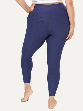 HI-Rise Leggings - Eclipse Ridges Pattern