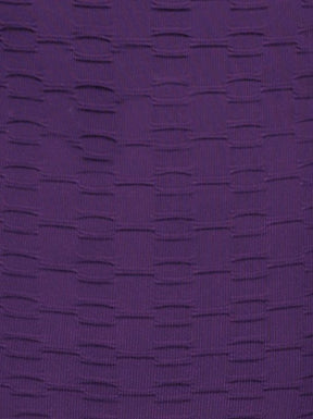 Hi-Rise Leggings - Eggplant Links Pattern