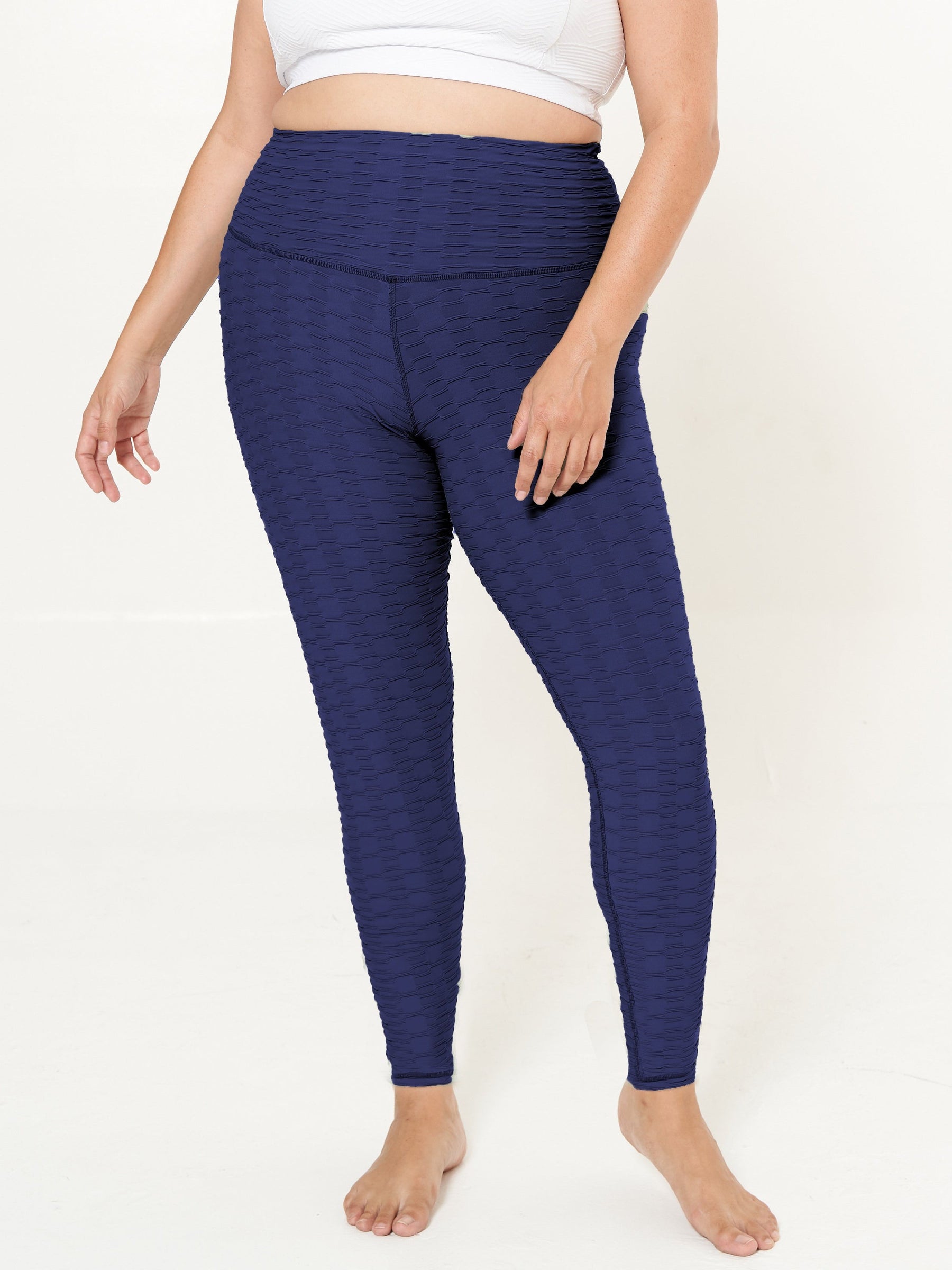 Avenue  Women's Plus Size Supima® High Rise Legging Navy - Average -  26w/28w : Target