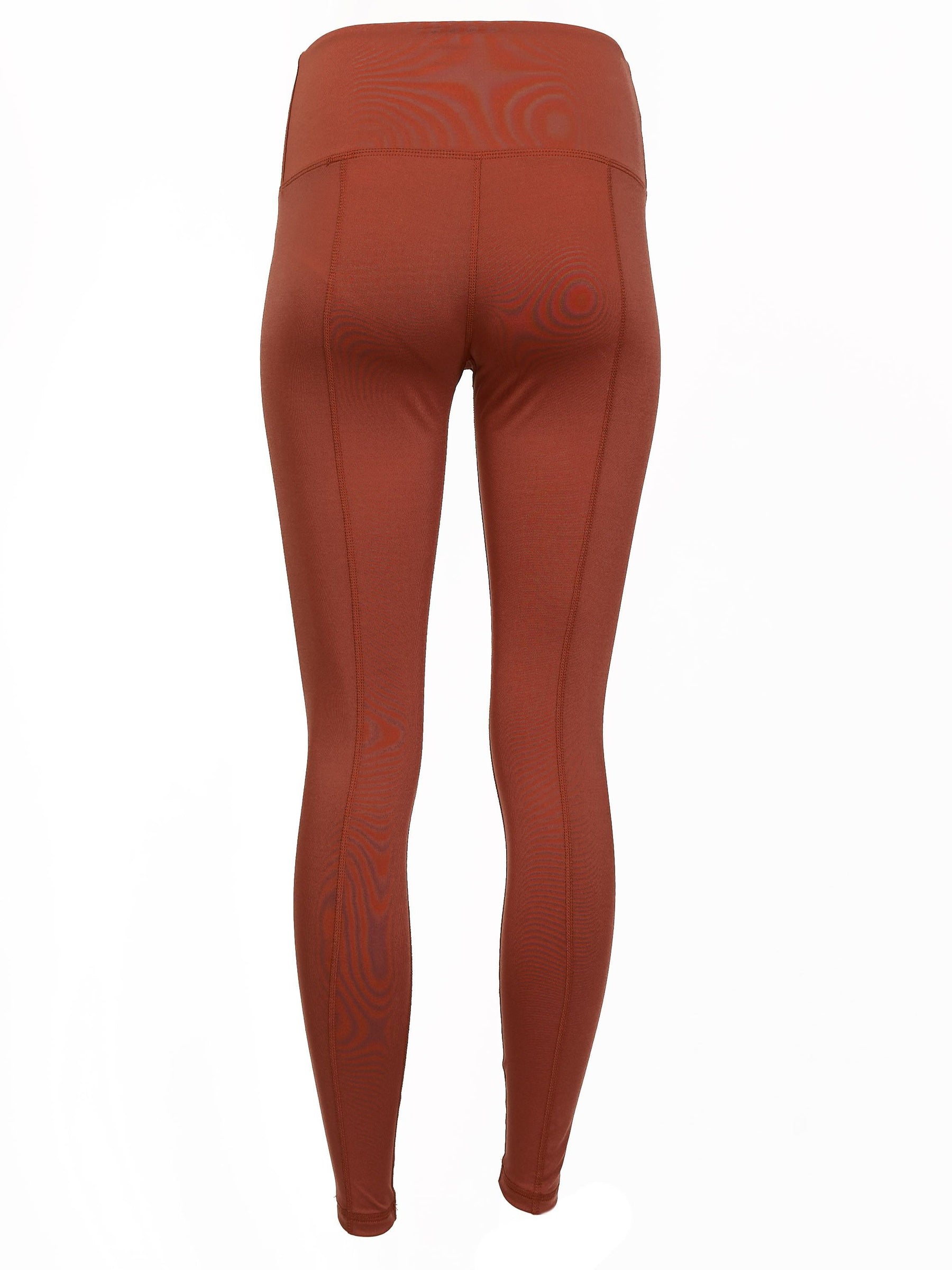 Hi-Rise Leggings - Persimmon Solid