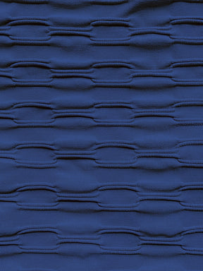 Hi-Rise Square Pocket Leggings - Navy Links Pattern